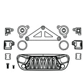 FURITEK FX118 KATANA LIGHT MOUNT SET - HeliDirect